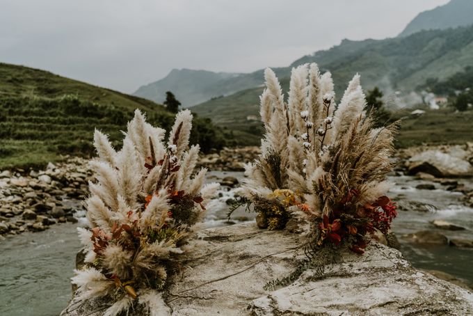 Elopement Wedding in Sapa by Hipster Wedding - 001