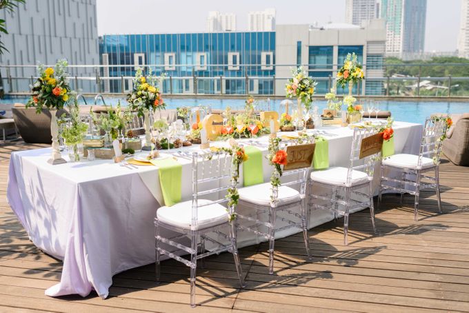 Infinity Table Set Wedding by Holiday Inn Jakarta Kemayoran - 002 Infinity Table Set Wedding by Holiday Inn Jakarta Kemayoran - 002