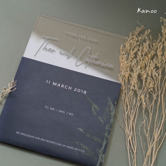 Wedding Invitation - You can see me by Kanoo Paper & Gift - 002 Wedding Invitation - You can see me by Kanoo Paper & Gift - 002