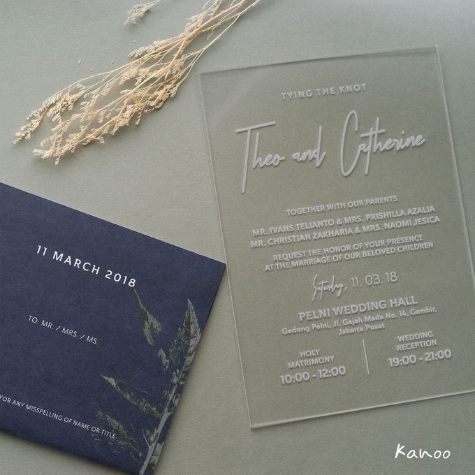 Wedding Invitation - You can see me by Kanoo Paper & Gift - 005 Wedding Invitation - You can see me by Kanoo Paper & Gift - 005