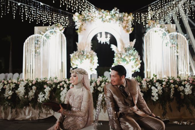 Deyane & Adam Wedding Decoration at Intercontinental Diamond by Valentine Wedding Decoration - 033