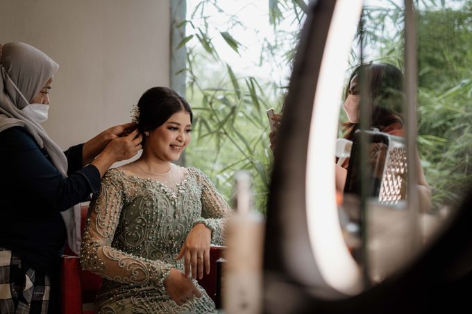 Farisan & Qisthi Wedding at On Green Rafless Hills Jakarta by AKSA Creative - 005