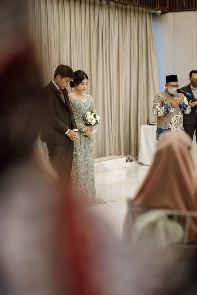 Farisan & Qisthi Wedding at On Green Rafless Hills Jakarta by AKSA Creative - 019