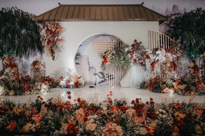 Maudy & Christian Engagement Decoration at Trans Luxury Hotel Ballroom by Valentine Wedding Decoration - 002 Maudy & Christian Engagement Decoration at Trans Luxury Hotel Ballroom by Valentine Wedding Decoration - 002