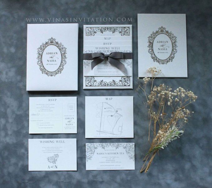 Adrian & Nadia by Vinas Invitation - 001
