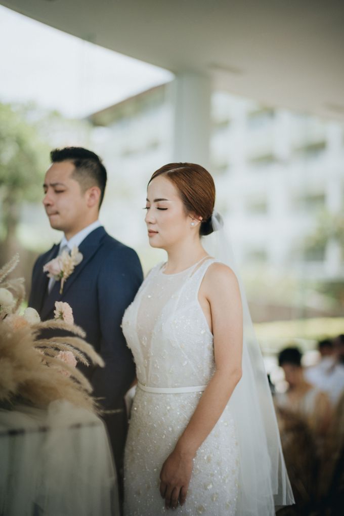 Wedding Ceremony of Adi and Felicia by Hilton Bali Resort - 023