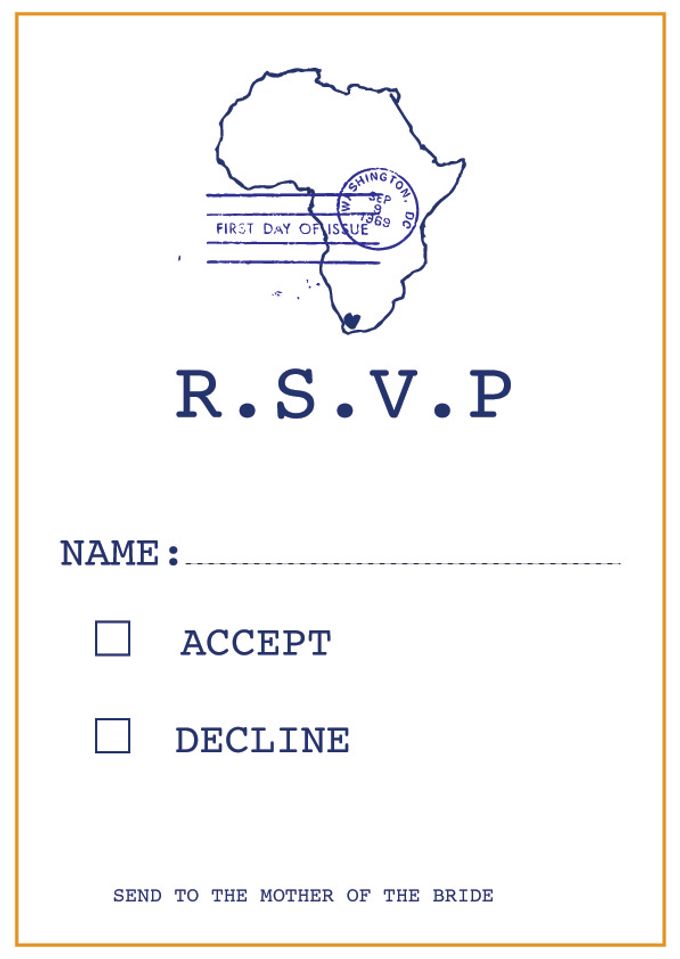 African Love by Paper and Hearts Stationery - 003 African Love by Paper and Hearts Stationery - 003