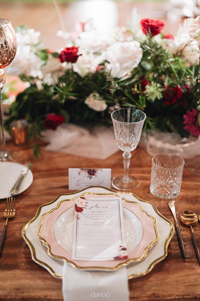 Bold burgundy by AiLuoSi Wedding & Event Design Studio - 023 Bold burgundy by AiLuoSi Wedding & Event Design Studio - 023