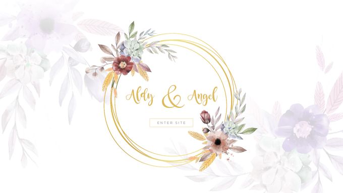 Aldy & Angel Wedding Website by Artlogue Design - 001 Aldy & Angel Wedding Website by Artlogue Design - 001