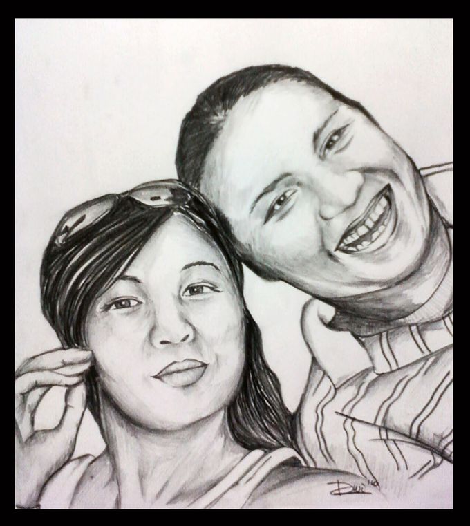 Couple by Garis Pena Art - 001 Couple by Garis Pena Art - 001
