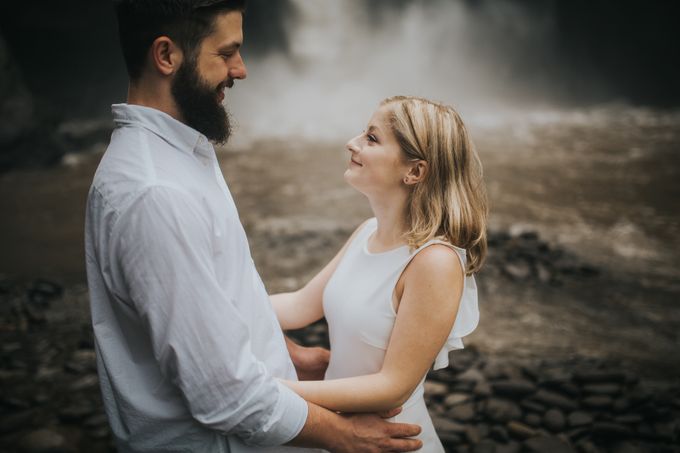 Angelic Waterfall Session of Landy & Greg by fire, wood & earth - 005 Angelic Waterfall Session of Landy & Greg by fire, wood & earth - 005