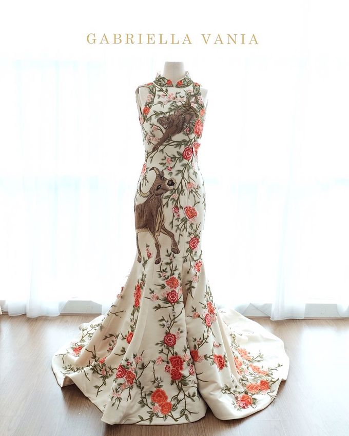 Cheongsam Embroidery - GV HERITAGE by GV by Gabriella Vania - 026 Cheongsam Embroidery - GV HERITAGE by GV by Gabriella Vania - 026
