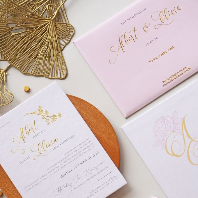 Albert & Olivia Wedding by Gifu Invitation & Souvenir - 002 Albert & Olivia Wedding by Gifu Invitation & Souvenir - 002