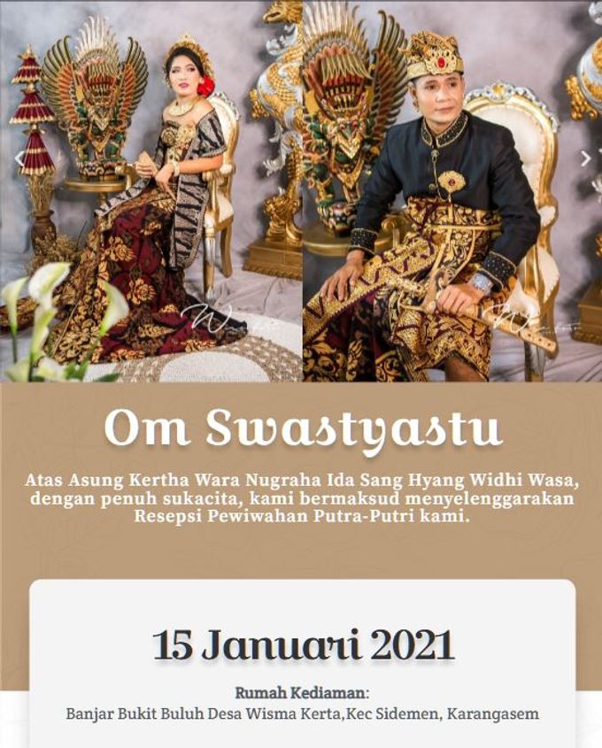 Wed of ARIAWAN & WARTINI by einvite.id - 003 Wed of ARIAWAN & WARTINI by einvite.id - 003