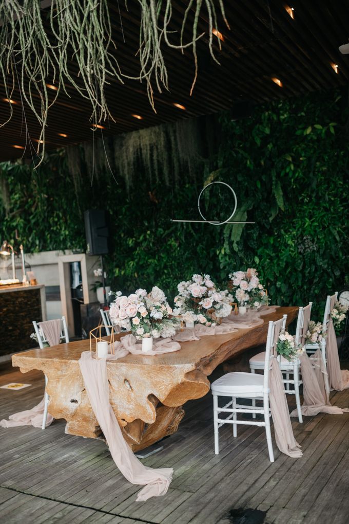 Rendi & Clara Wedding at Terrarium Rooftop by The Imperium