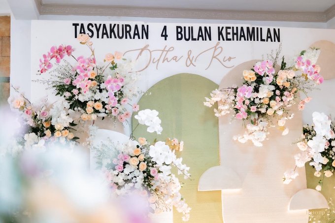 Dekorasi Tasyakur 4 Bulan Kehamilan Ditha by AT Decoration - 008