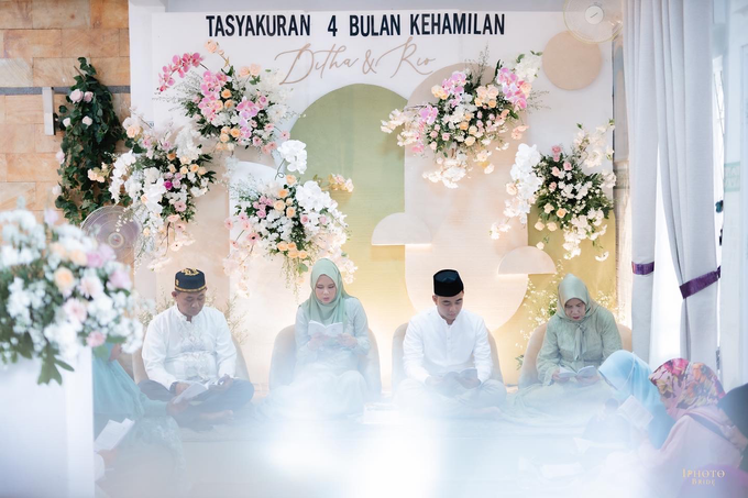 Dekorasi Tasyakur 4 Bulan Kehamilan Ditha by AT Decoration - 010