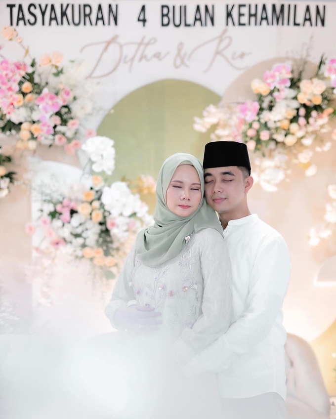Dekorasi Tasyakur 4 Bulan Kehamilan Ditha by AT Decoration - 014