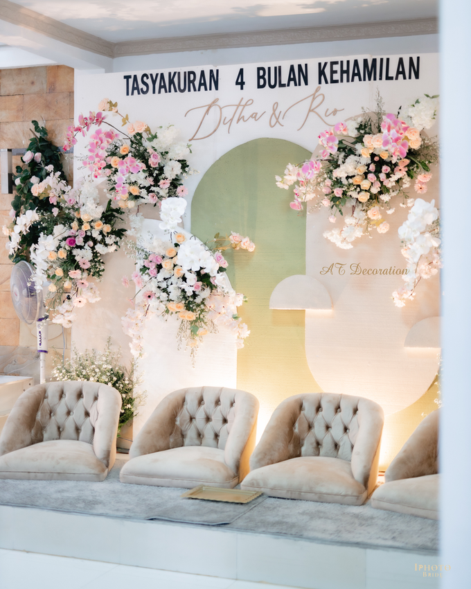 Dekorasi Tasyakur 4 Bulan Kehamilan Ditha by AT Decoration - 009