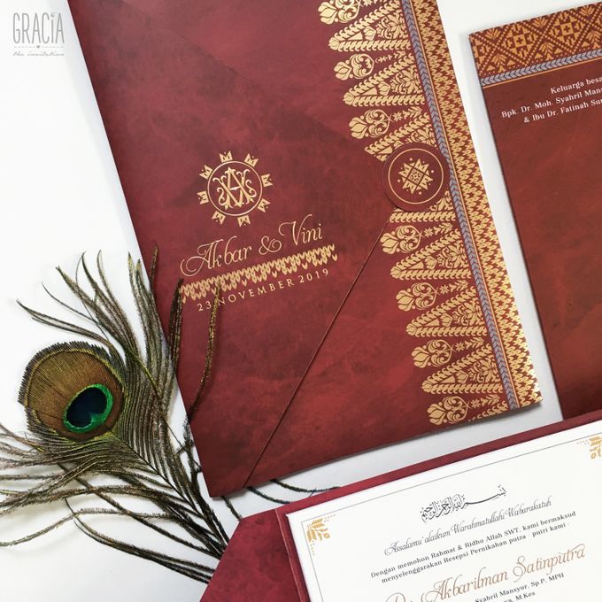 Akbar & Vini by Gracia The Invitation - 001 Akbar & Vini by Gracia The Invitation - 001