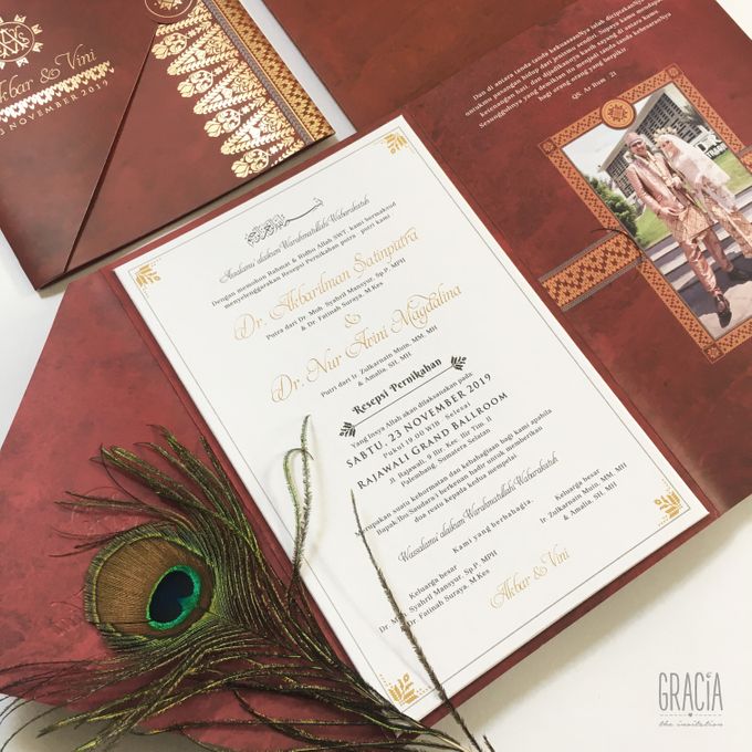 Akbar & Vini by Gracia The Invitation - 002 Akbar & Vini by Gracia The Invitation - 002