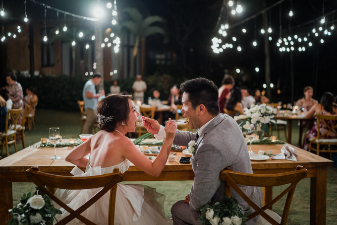 Intimate beach wedding at The Taman Ahimsa by AVAVI BALI WEDDINGS - 010