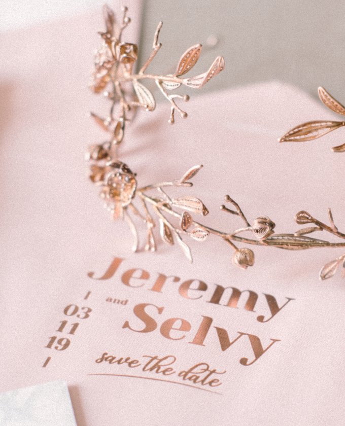 Jakarta wedding - Jeremy & Selvy by Trouvaille Invitation - 003