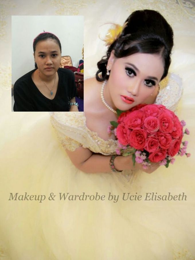 Wedding Makeup & Dress by Ucie Elisabeth Bridal - 015