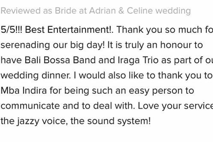 Adrian & Celine Wedding by BALI LIVE ENTERTAINMENT - 030 Adrian & Celine Wedding by BALI LIVE ENTERTAINMENT - 030