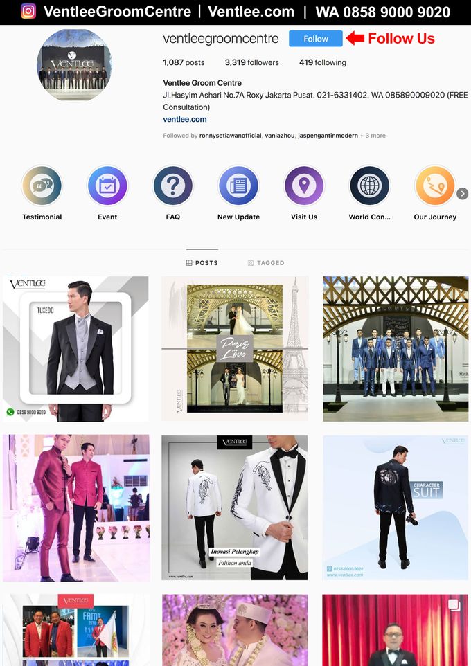 Youtube & Instagram Ventlee by Ventlee Groom Centre - 002 Youtube & Instagram Ventlee by Ventlee Groom Centre - 002