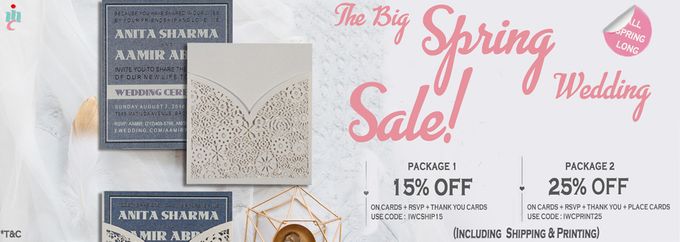 UPTO 25 percent Off on Online Wedding Invitations by IndianWeddingCards - 001