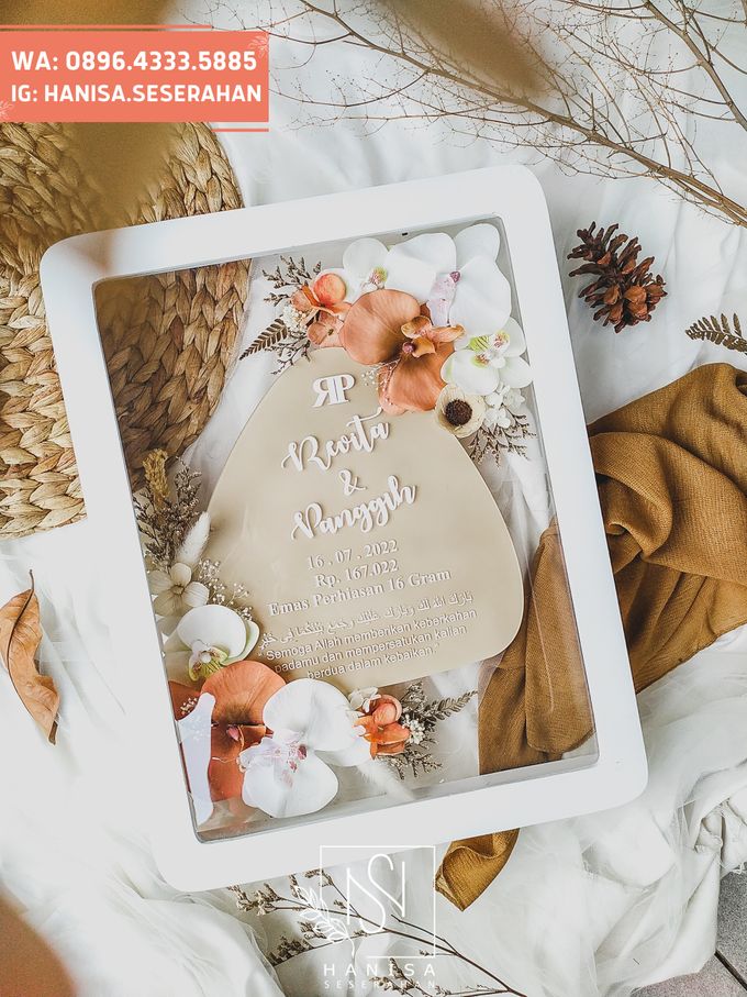 Bingkai Mahar CImanggis Viral Kekinian-Mahar Kelapa dua Murah-Mahar Beji Murah- Mahar Cimanggis Murah Aesthetic by Hanisa Seserahan - 021
