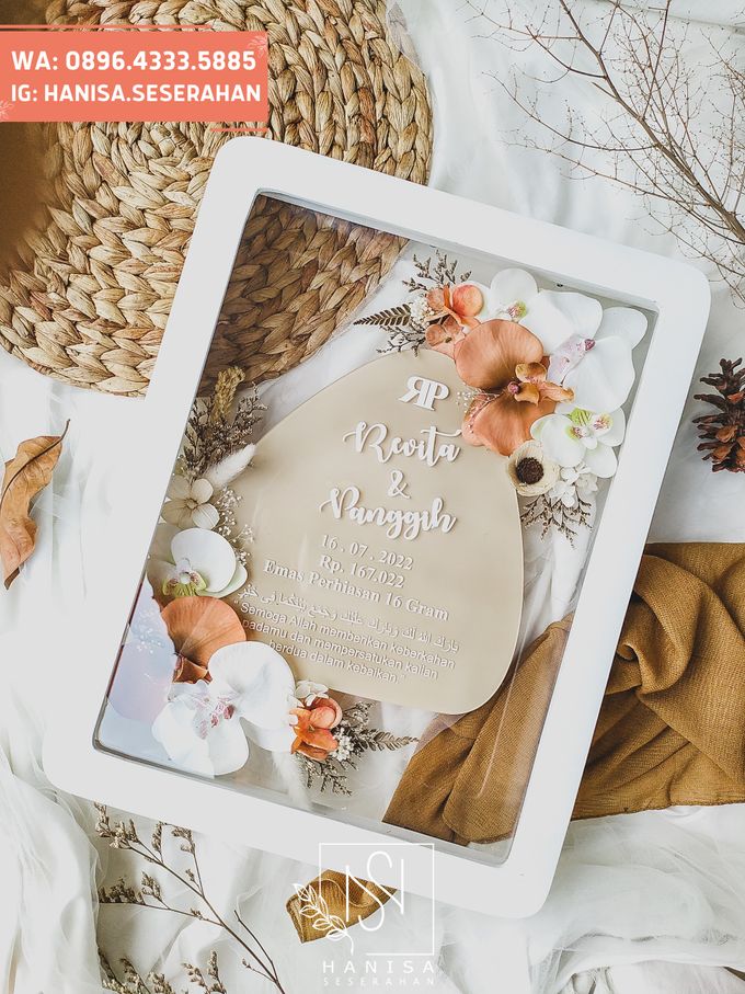 Bingkai Mahar CImanggis Viral Kekinian-Mahar Kelapa dua Murah-Mahar Beji Murah- Mahar Cimanggis Murah Aesthetic by Hanisa Seserahan - 022