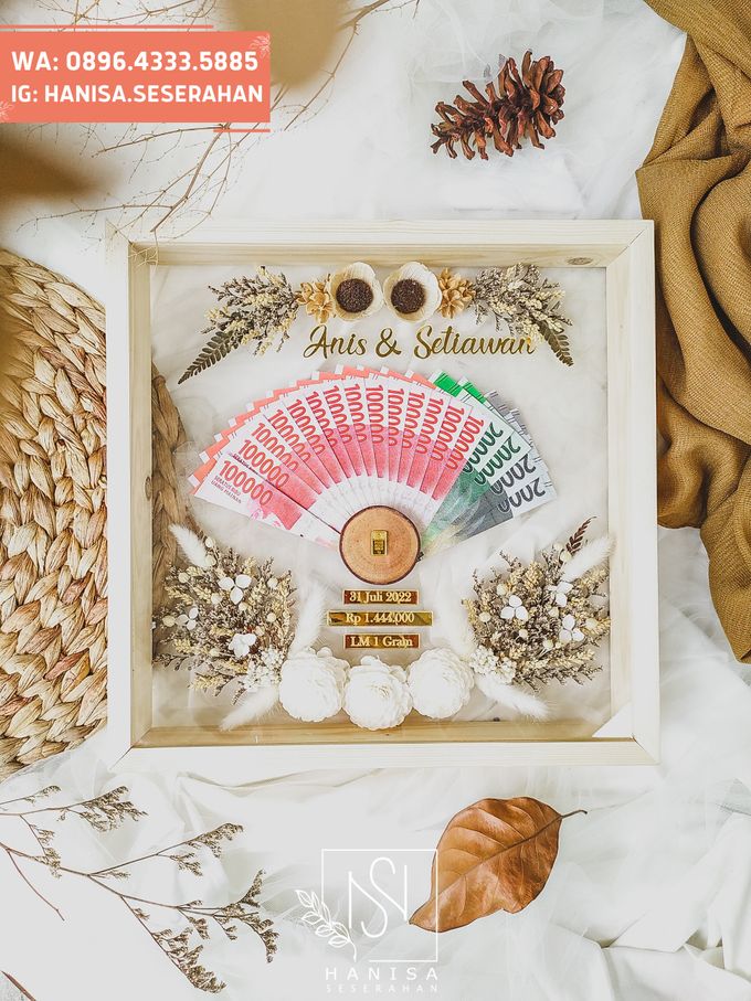Bingkai Mahar CImanggis Viral Kekinian-Mahar Kelapa dua Murah-Mahar Beji Murah- Mahar Cimanggis Murah Aesthetic by Hanisa Seserahan - 028