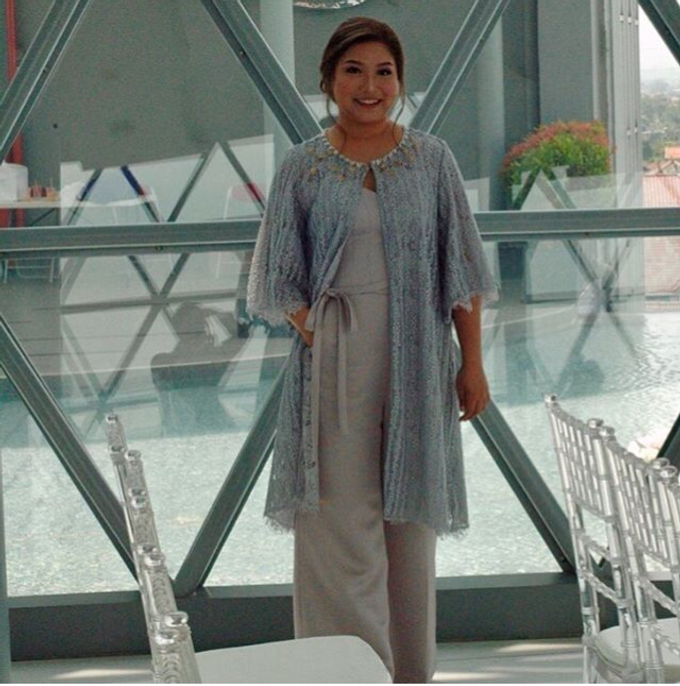 Party dress from Yogie and Angela 