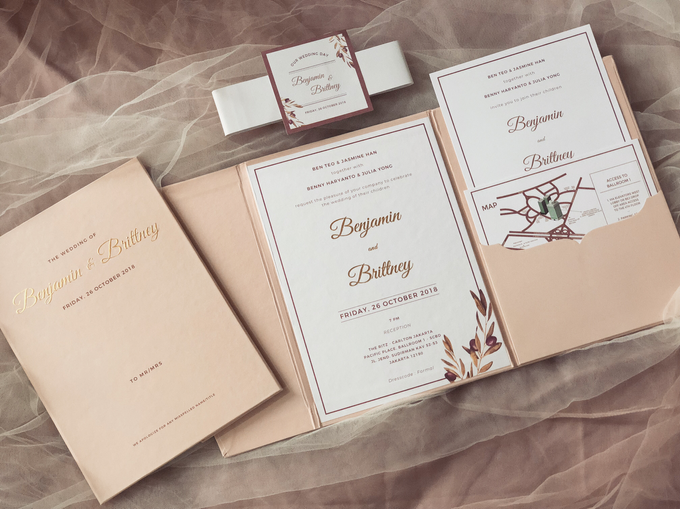 Benjamin & Brittney wedding invitation by Book.Idea - 002 Benjamin & Brittney wedding invitation by Book.Idea - 002