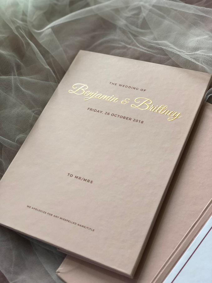 Benjamin & Brittney wedding invitation by Book.Idea - 003 Benjamin & Brittney wedding invitation by Book.Idea - 003