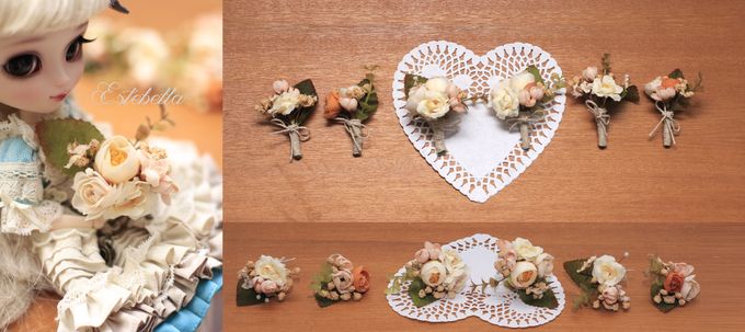 Boutonnieres And Ring Bearer by ESTEBELLA CREATIVE STUDIO - 001