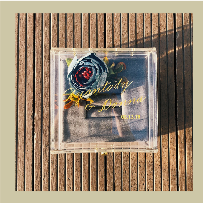 Wedding ring box for Ryantody & Donna by Box & Vow - 001 Wedding ring box for Ryantody & Donna by Box & Vow - 001