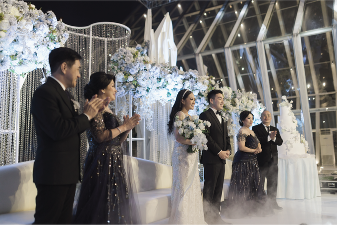 Wendy & Venna Wedding Decoration at Intercontinental Diamond by Valentine Wedding Decoration - 034