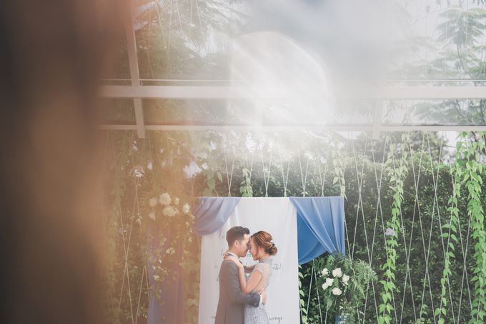 Dusty Blue Winter Theme Wedding by Lovemark Diamond - 003