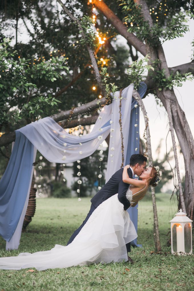 Dusty Blue Winter Theme Wedding by Lovemark Diamond - 027