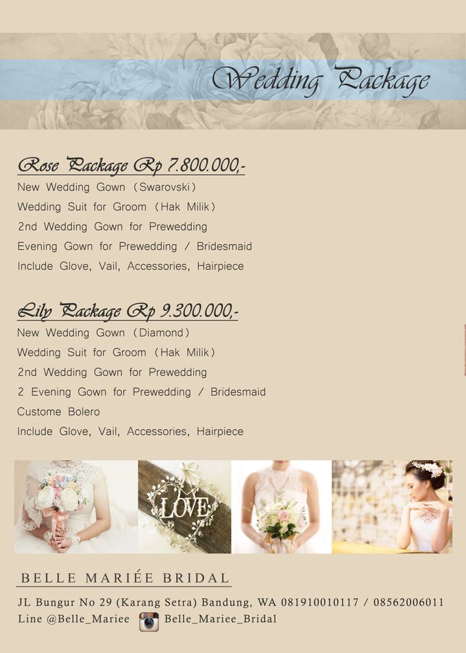 Promo & Package 2015 by Belle Mariee Bridal - 001 Promo & Package 2015 by Belle Mariee Bridal - 001