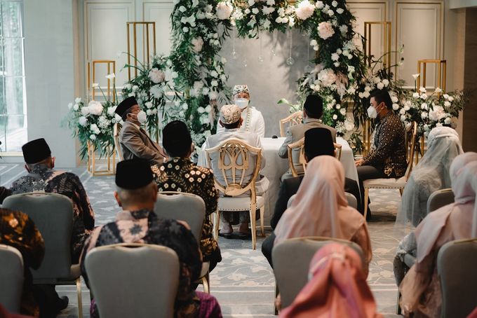 Wedding Akad Rahmah & Zarqoo by Art Deco Luxury Hotel Ciumbeleuit Bandung - 016