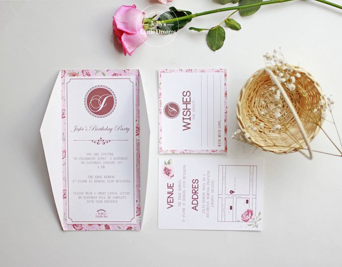 SWEET & SIMPLE FLORAL BIRTHDAY by Jolly's Little Dreams - 005 SWEET & SIMPLE FLORAL BIRTHDAY by Jolly's Little Dreams - 005