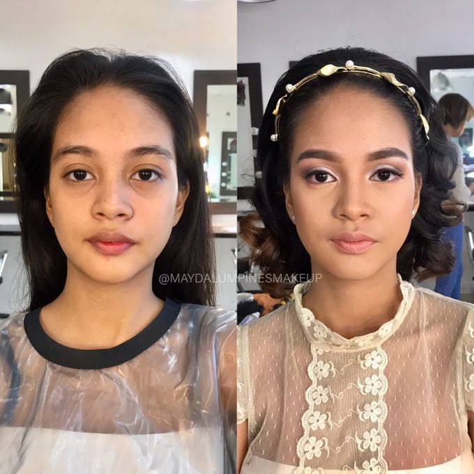 BEFORE & AFTER by May Dalumpines Makeup - 003 BEFORE & AFTER by May Dalumpines Makeup - 003
