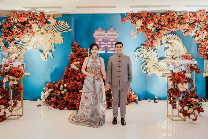 Michelle & Raymond Engagement Decoration at Jing Paradise by Valentine Wedding Decoration - 016