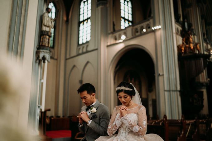 Callista & Agustinus Wedding by AKSA Creative - 043