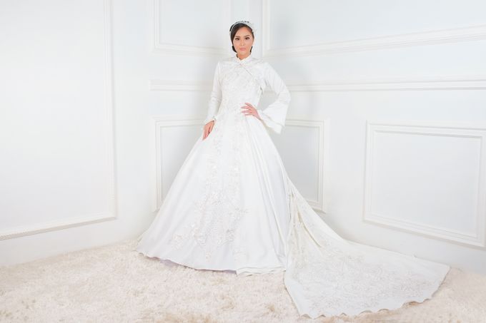 Camalia Gown With Bolero By Zena Bridestory Com