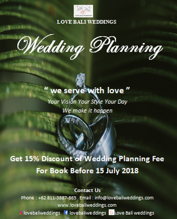 Love Bali Weddings Special Offer by Love Bali Weddings - 001